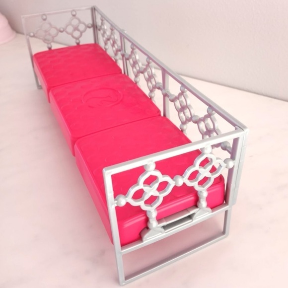✨VINTAGE BARBIE DOLL BARBIE COUCH BARBIE DOLL HOUSE BARBIE SOFA BARBIE FURNITURE - Picture 4 of 6